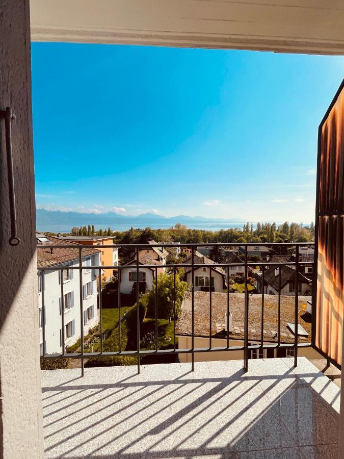 Lake View Lausanne Apartment Exterior foto